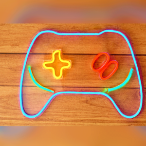 Letras con iluminación LED